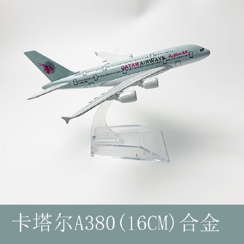Model Kit Planes - Modelo de Avión de Metal Fundido