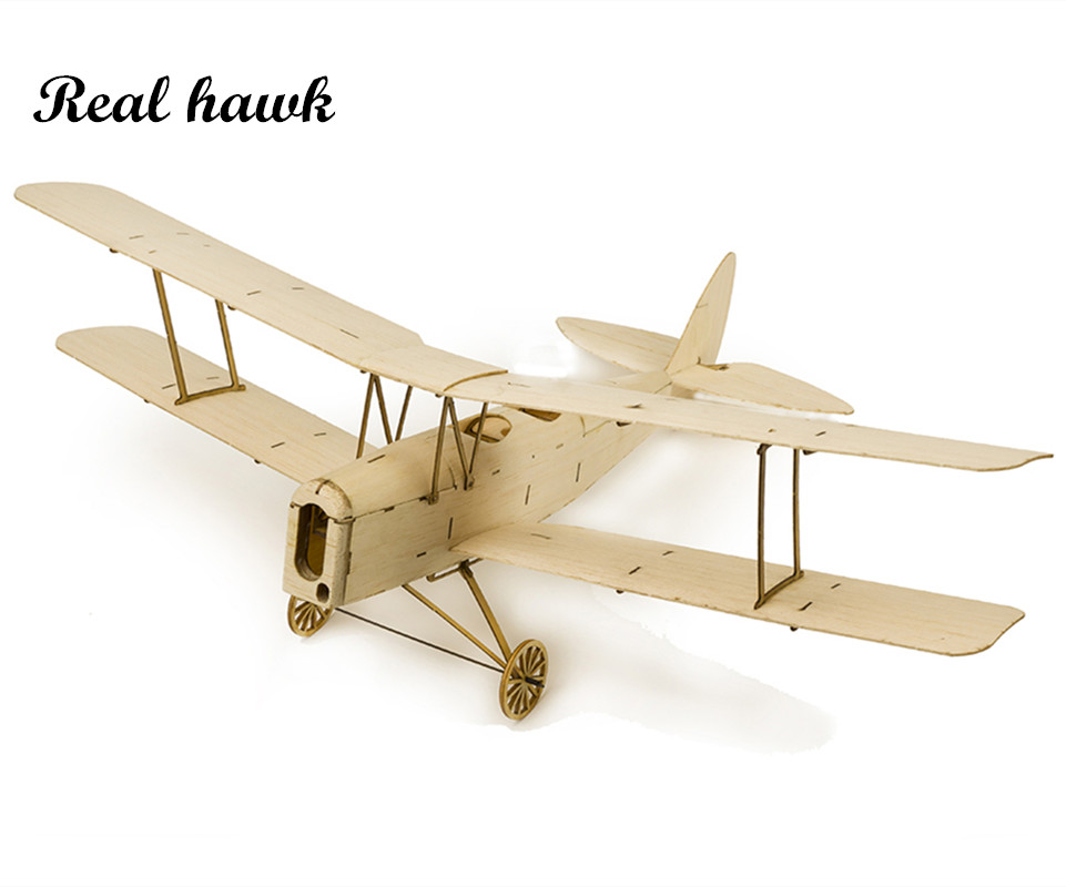 Model Kit Planes - Avión RC de madera Balsa cortada