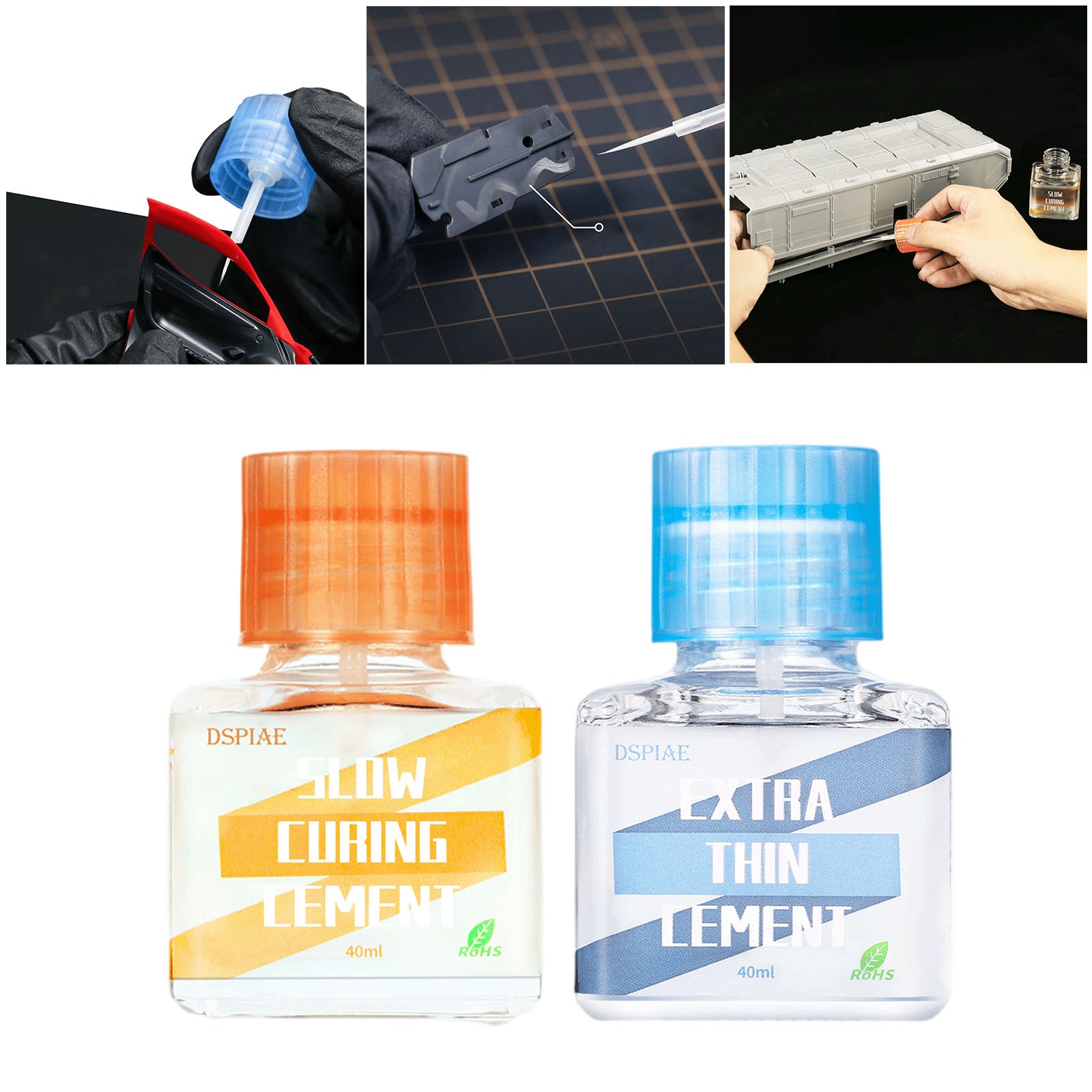 Model Kit Tool Set - Pegamento de Secado Rápido Extrafino DSPIAE