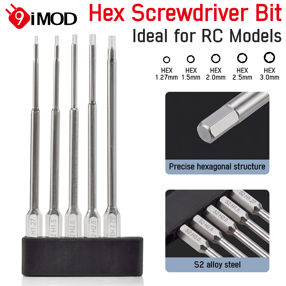 Model Kit Tool Set - Juego de destornilladores hexagonales 9IMOD, kit