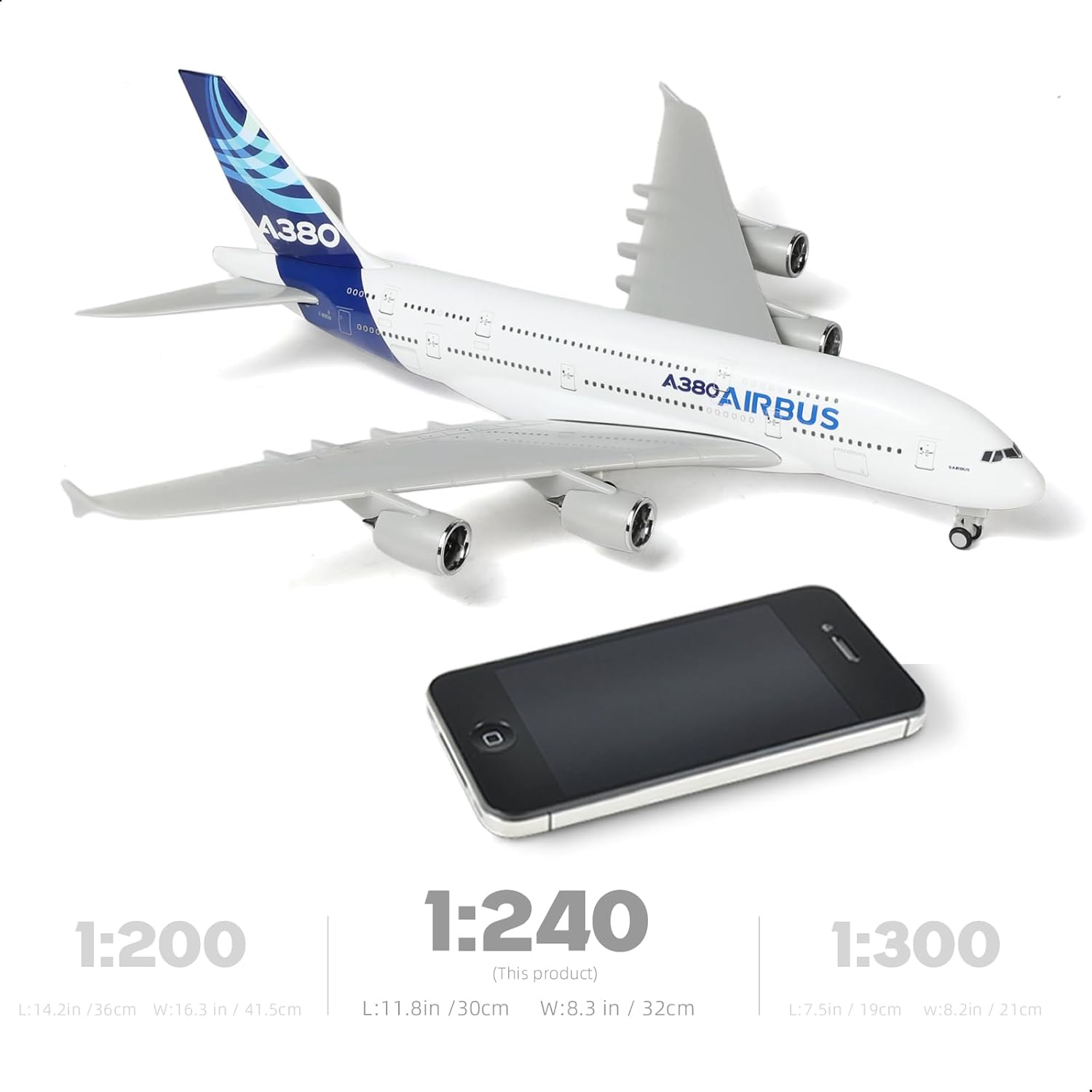 Modelo de Avión a Escala 1/240 - Model Kit Planes reseña y precio
