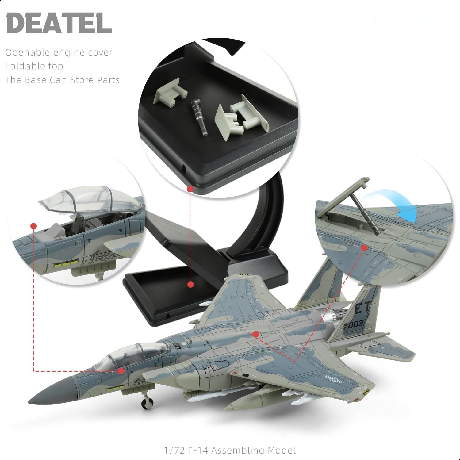 1/72 F-15EX Eagle II, Avión de - Model Kit Planes reseña y precio