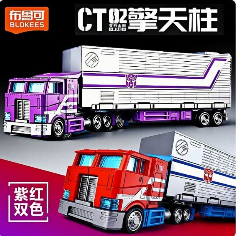 Blokees CT02 Transformers Opti - Model Kit Optimus Prime reseña y precio