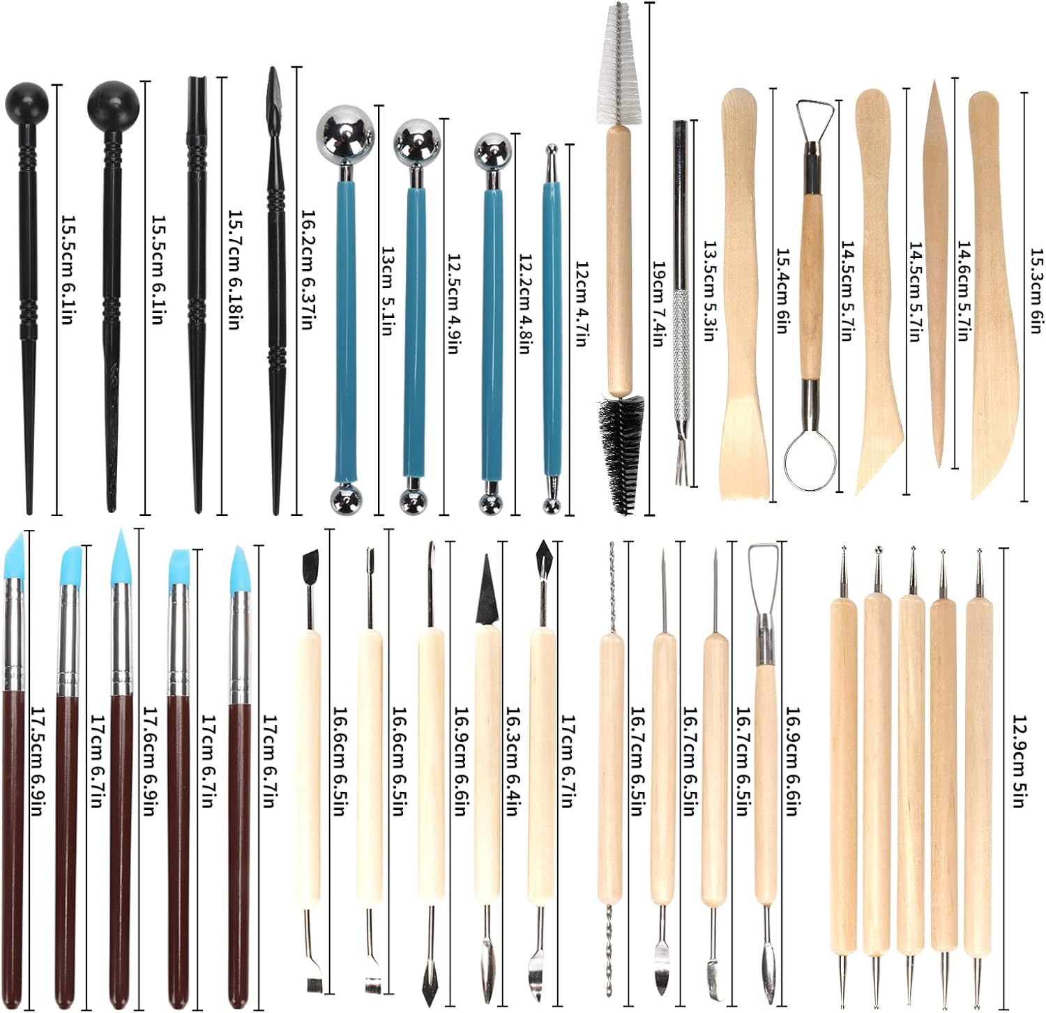 Kit de herramientas de escultu - Model Kit Tool Set reseña y precio