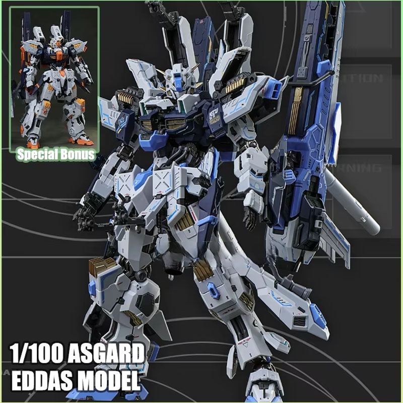 En Stock EDDAS modelo MG 1/100 - Model Kit Asgard reseña y precio