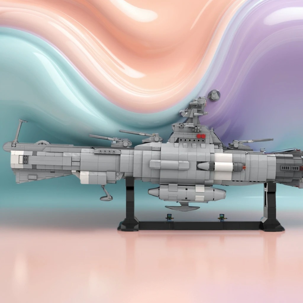 1347 piezas MOC Nave Espacial  - Model Kit Yamato Space reseña y precio