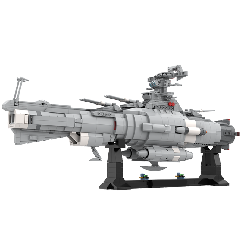 1347 piezas MOC Nave Espacial  - Model Kit Yamato Space reseña y precio