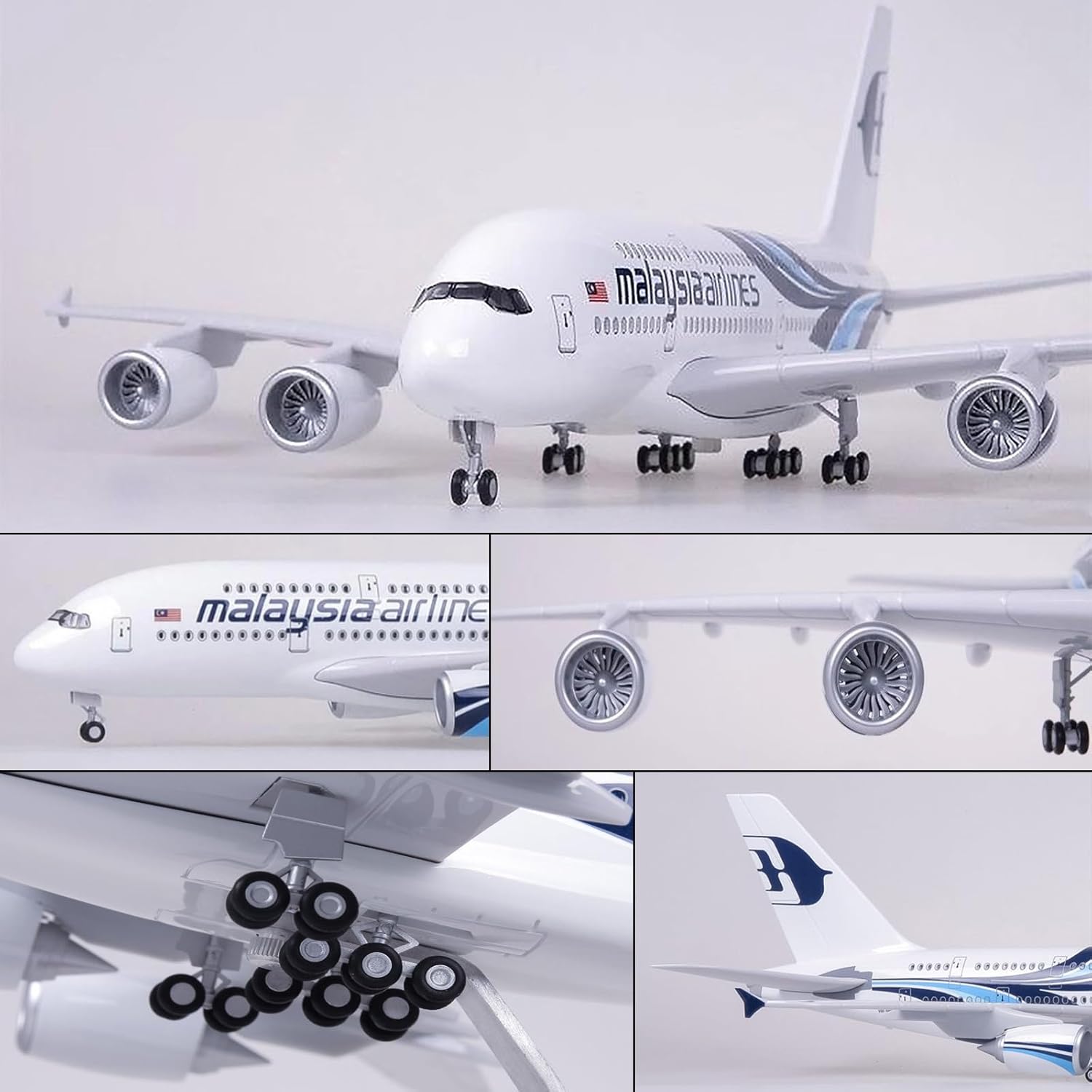 Escala 1:160 Malaysia Airlines - Model Kit Planes reseña y precio